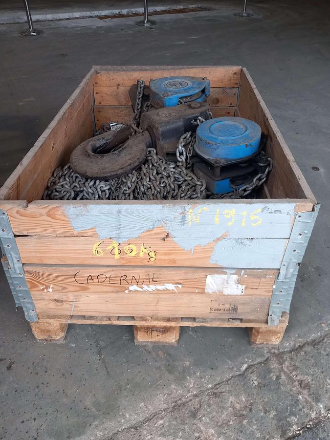 Used Guincho manual Tractel 20Tn