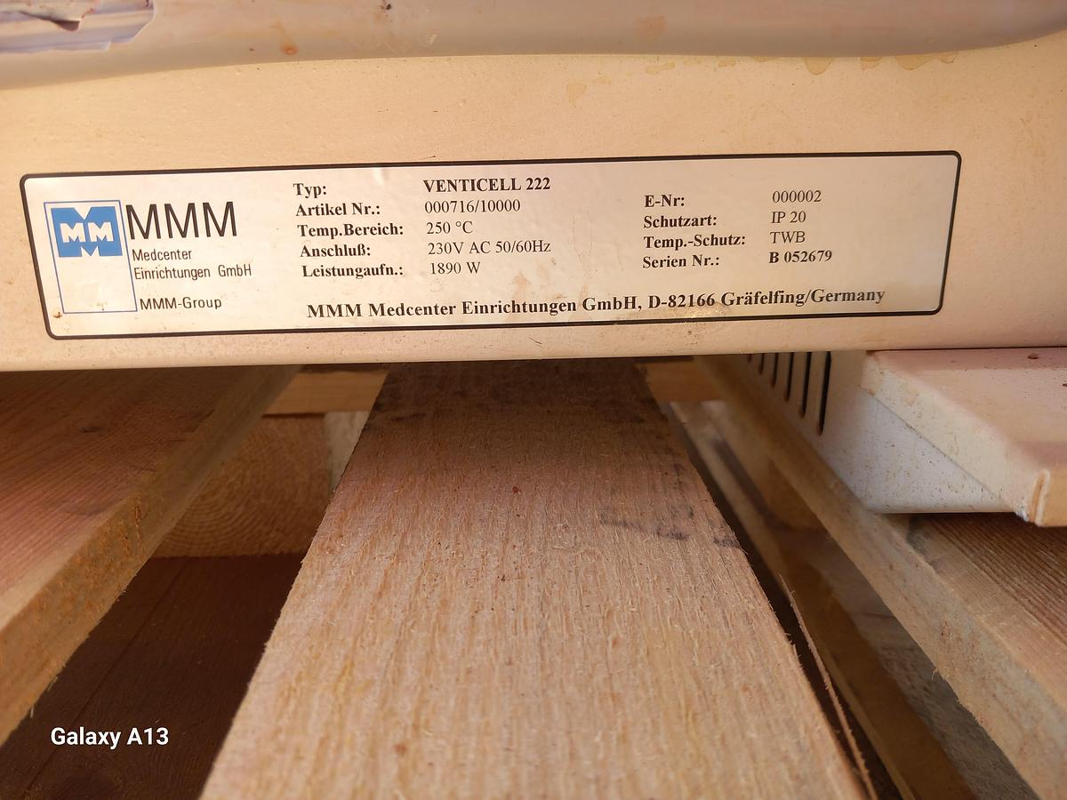 Used Estufa Mufla MMM Venticell 222