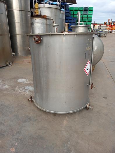 Used Depósito inox 1m3