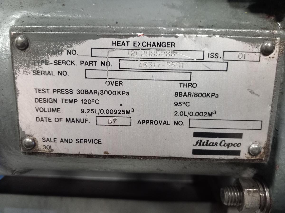 Used Compressor Atlas Copco ZR5