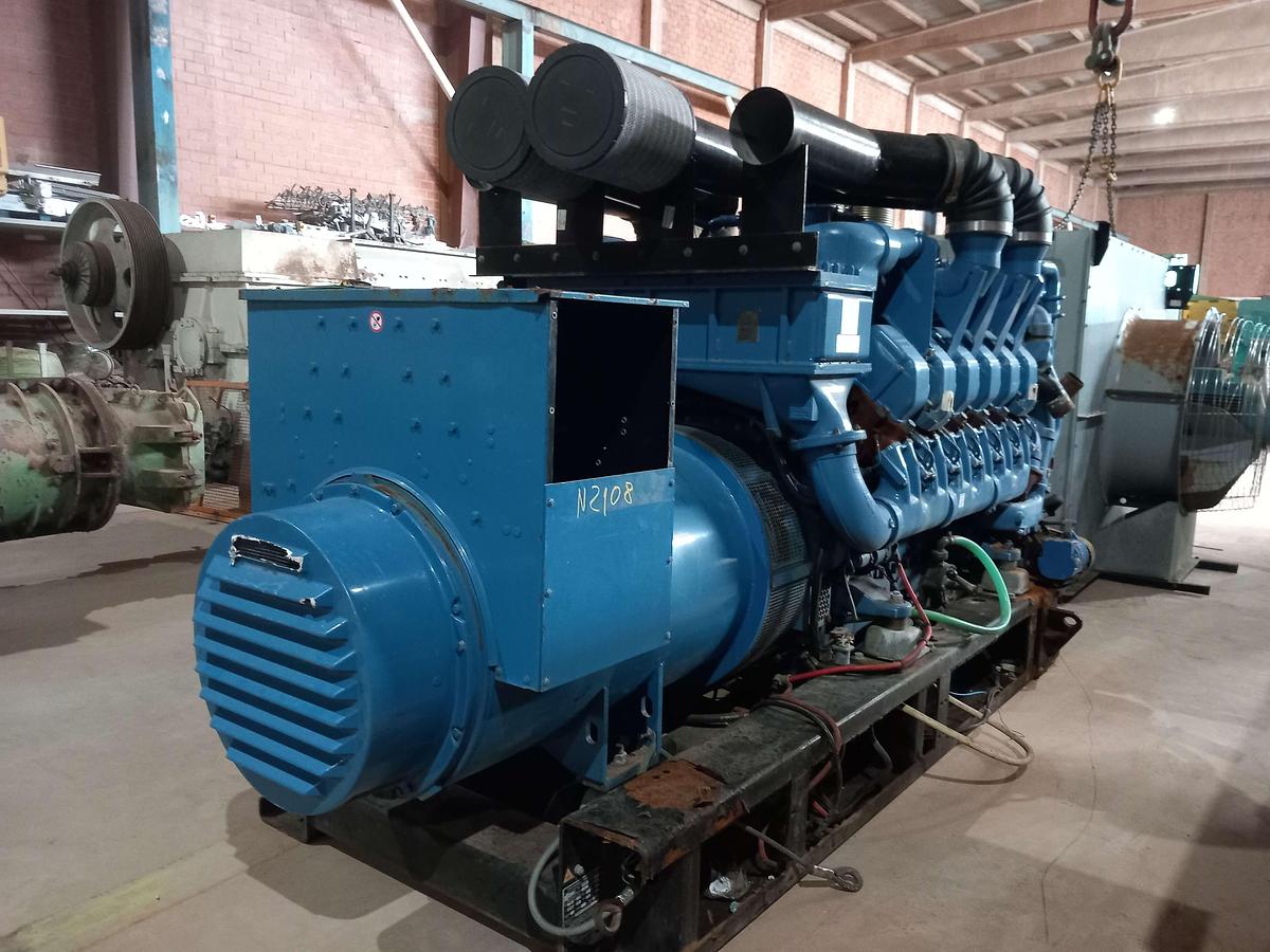 Used Gerador a diesel MTU/DDC de 1450kva