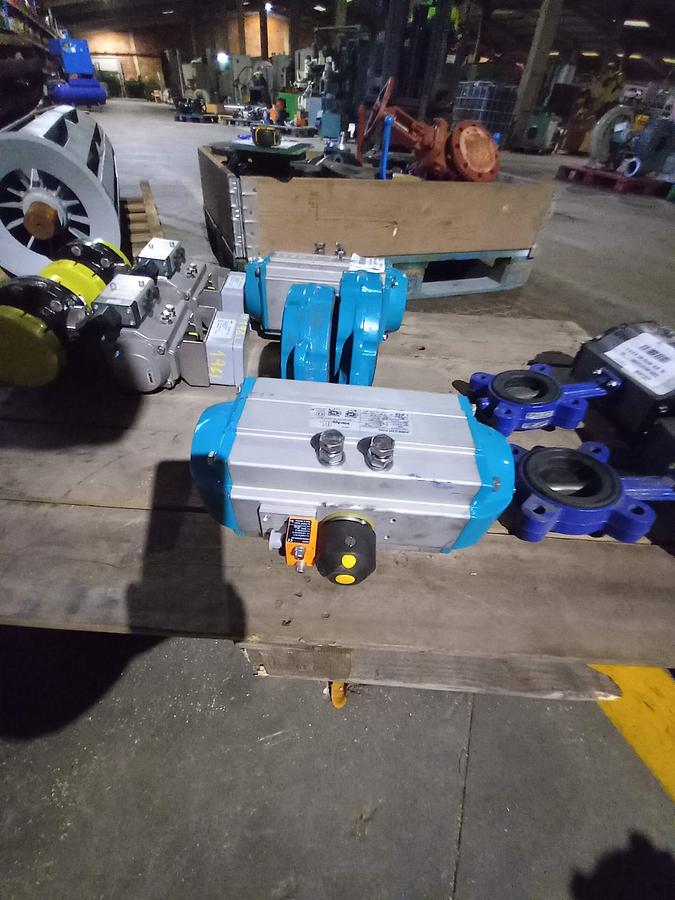 Used Valvulas Borboleta Pneumática InterApp DN-125