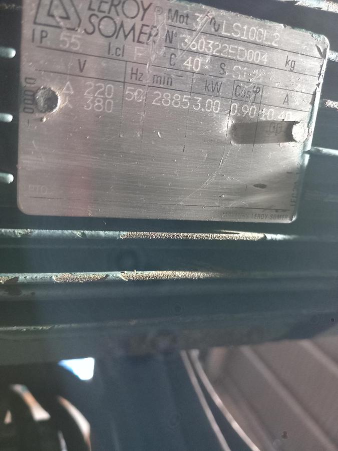 Used Centralina Hidráulica Tractel 2060