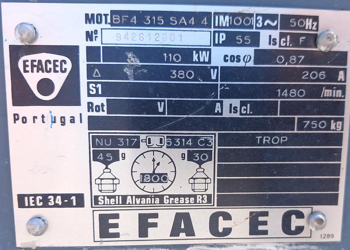 Used Ventilador de 110kw