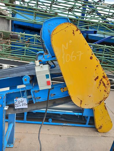 Used Tapete transportador de 3,5 mt