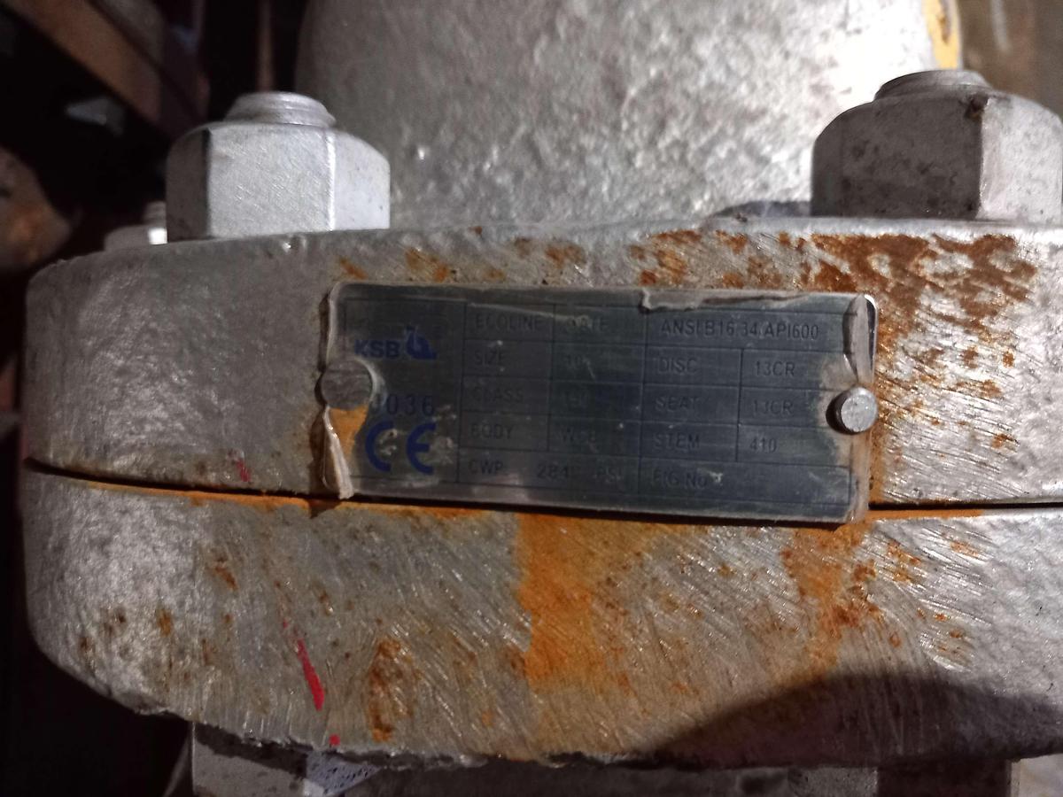 Used Valvula manual Amir KSB WCB FI 943 DN-220