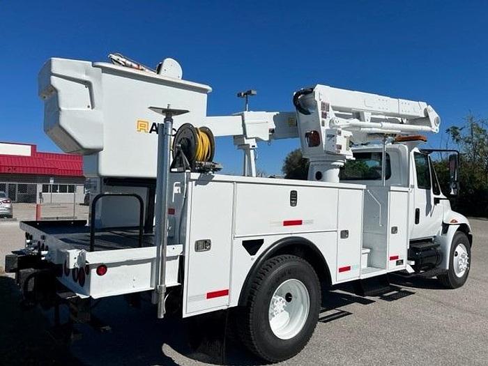 Used Altec TA50-MH 55ft Bucket Boom on 2012 International 4300 Reg Cab Utility Truck - C52741