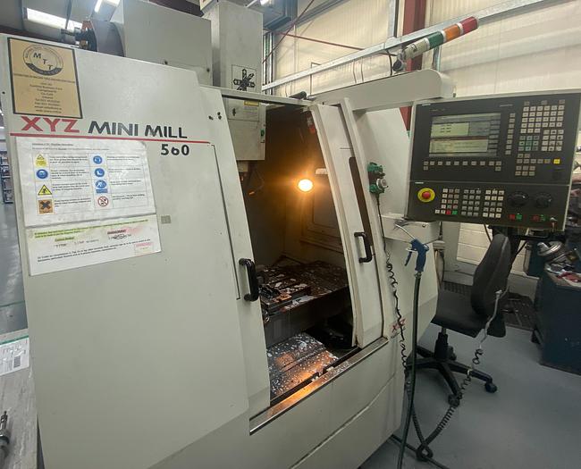Used 2006 XYZ Mini Mill 560 Vertical Machining Center