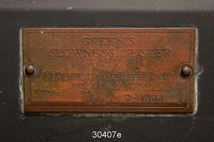 Used TMI Canadian Standard Freeness Tester #30407