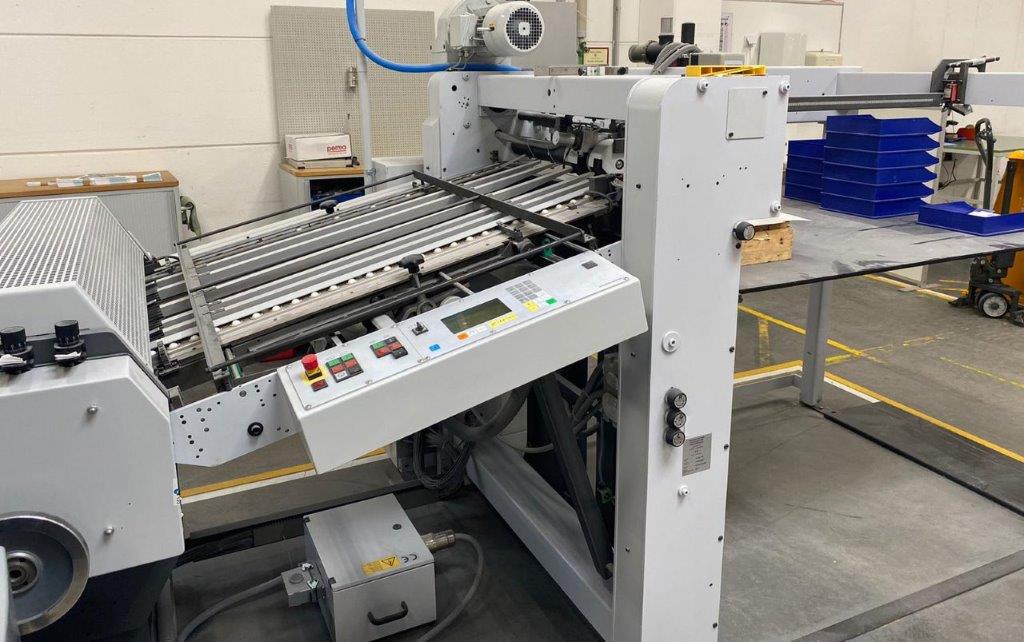 Used Pallet feeder Heidelberg Stahlfolder PD 94 Tremat