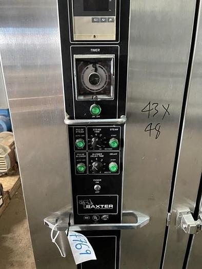 Used Baxter Rotary Rack Oven Model OV210G-M2B