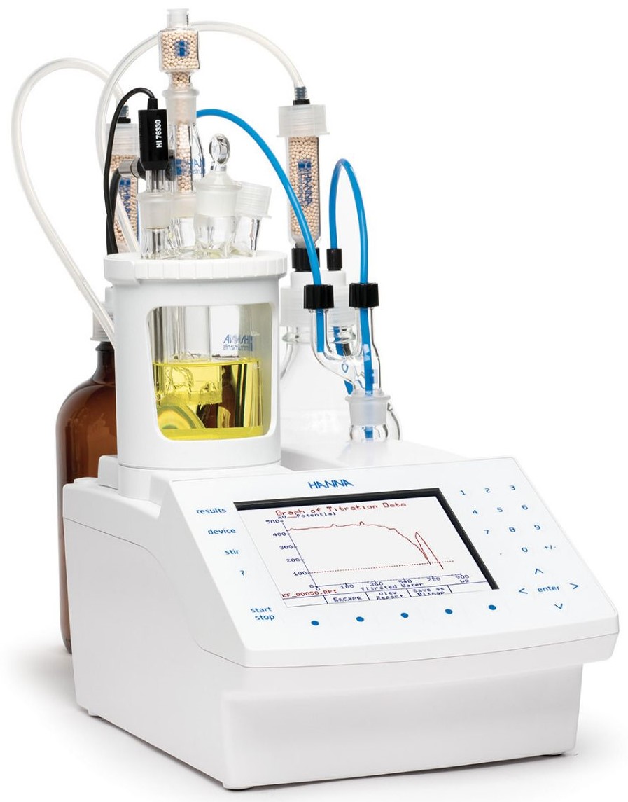 New Hanna HI 934D Karl Fischer Coulometric Titrator with Diaphragm