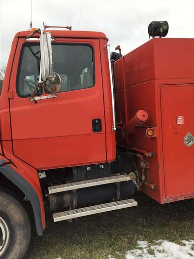 Used 1998 Freightliner FL 112 Flat Bed Water Truck