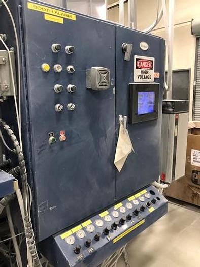 Used 2010 Nordson XL-2002S Powder Coat Booth