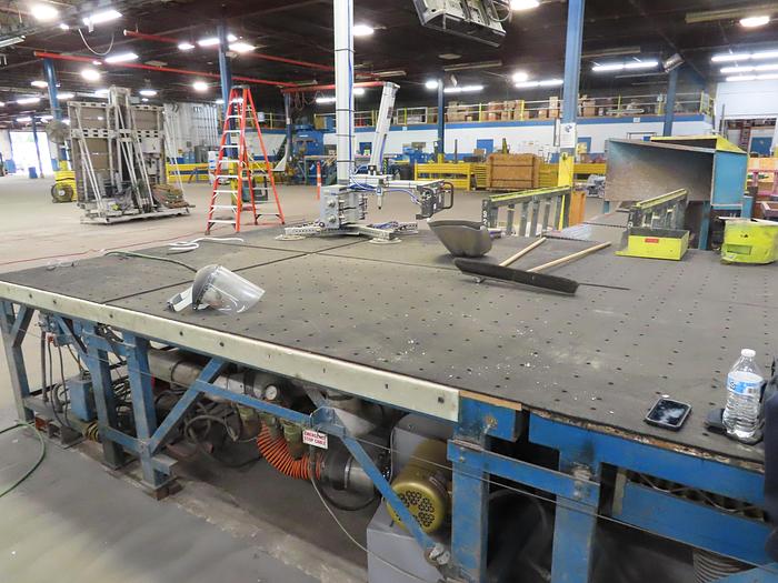 Used Billco CNC Glass Cutter System 108" x 144" Model M-XYZ
