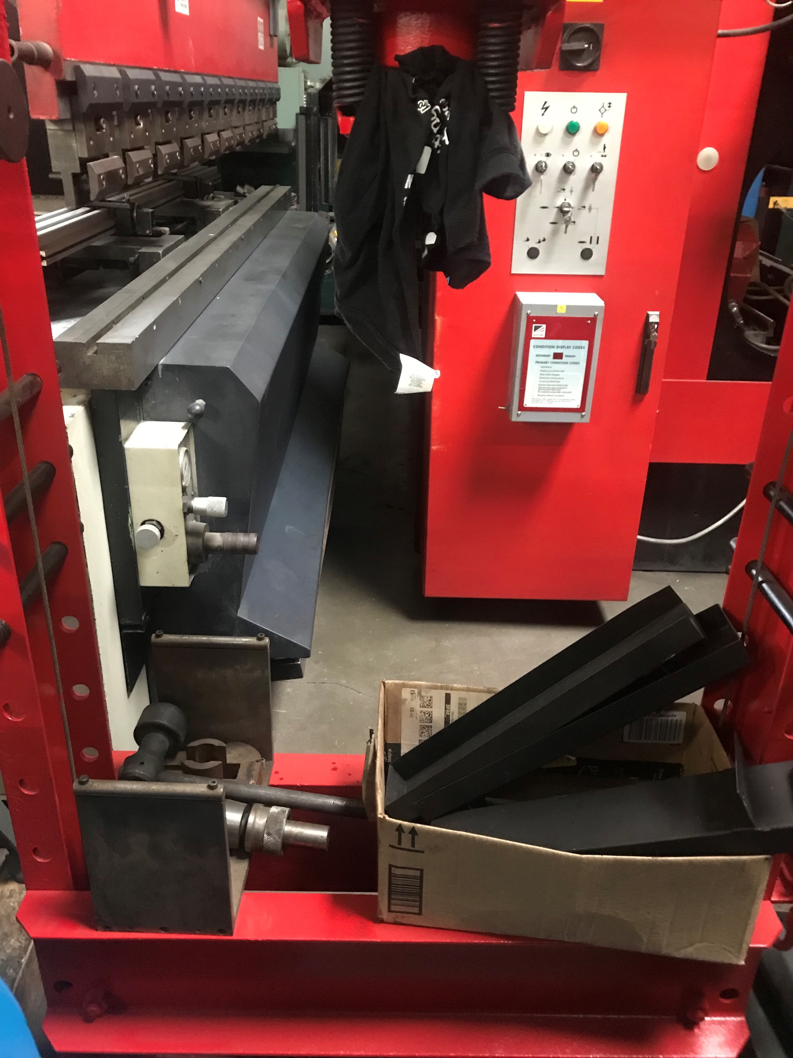 Used Sold Nugier H40 7 Air Operated Hydraulic H Frame Press 40 Ton