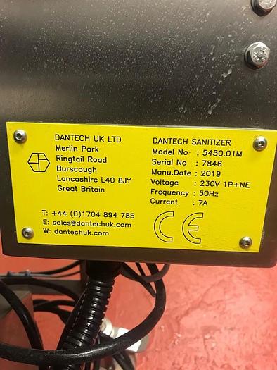 As new DANTECH SANITIZING TUNNEL