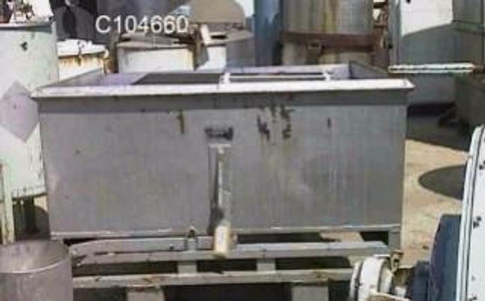 Used Dumper, Bin, Hopper, 5' x 5' x 24", Tilt Dump #S104660