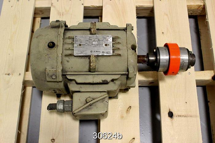 Used General Electric 5KS184SSP204D8  5 hp AC-Motor #30624