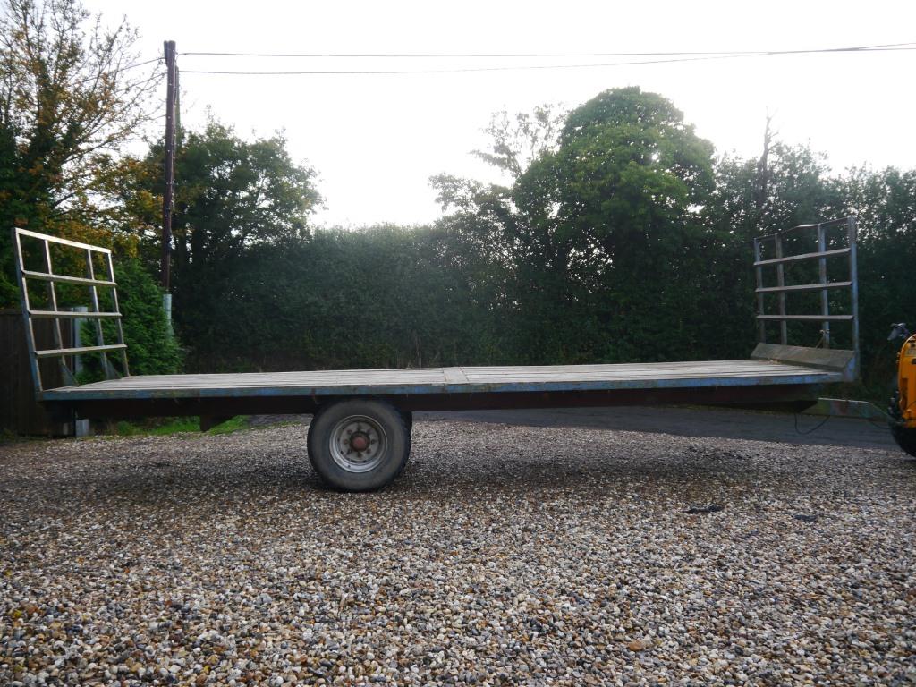 Used Bale Trailer