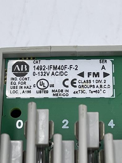 Used ALLEN-BRADLEY 1492-IFM40F-F-2 Ser A