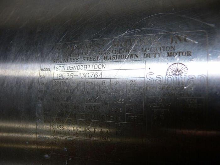 Used Westfalia Separator BKA 35-86-076 All Stainless Steel - Missing Rotor