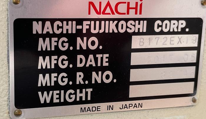Used NACHI MC20-03 6 AXIS ROBOT 20 kg X 1733 mm H REACH WITH FD CONTROLLER