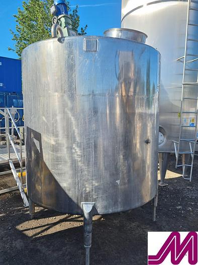 Used 4,000 Litre Stainless Steel Atex Rated Mix Tank