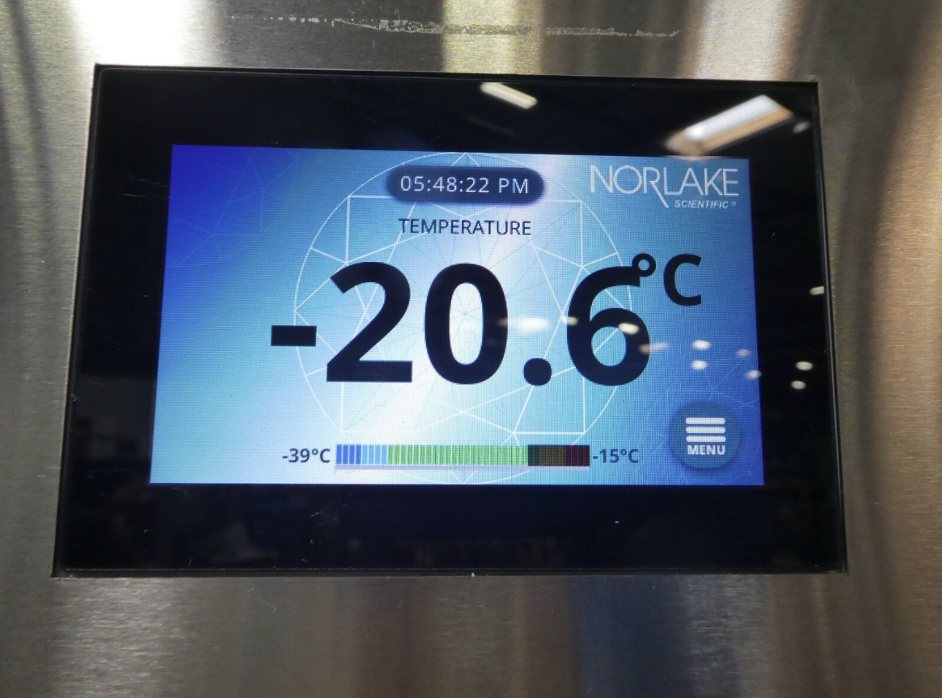 Used Nor-Lake Scientific - NSWDF231SSS/0A - White Diamond Series Lab Freezer