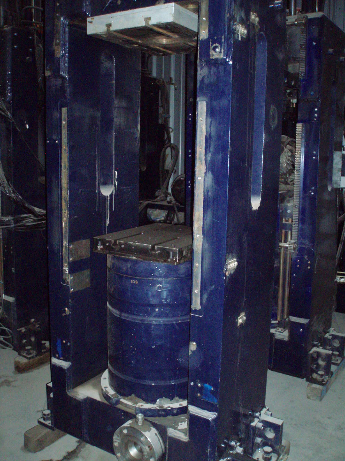 Used 200 Ton Rutil Up-Acting Hydraulic Press; Housing Type; Mfg. 2005; Low Profile; P.O.R.