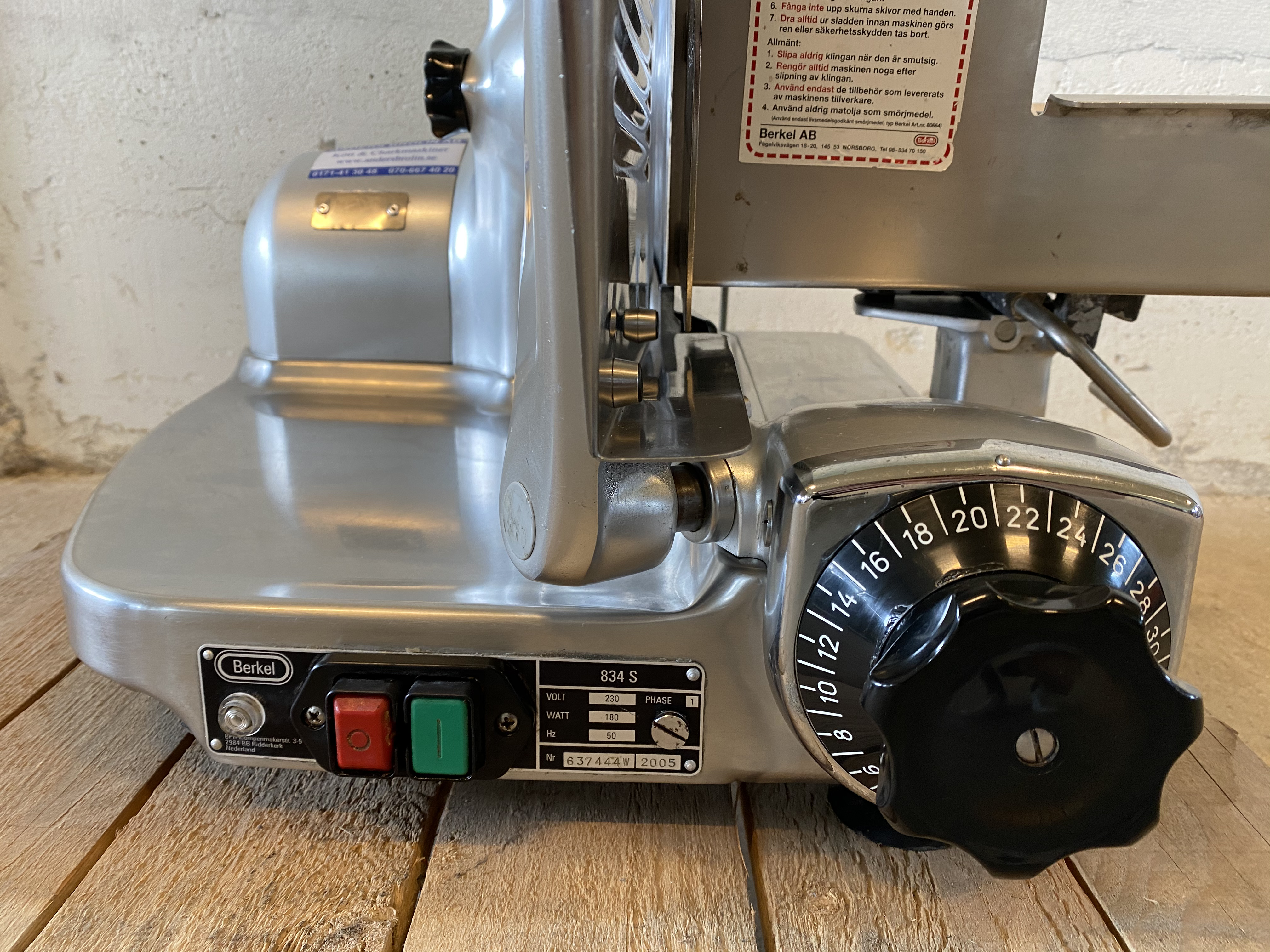 Begagnad 2005 Berkel 834 S