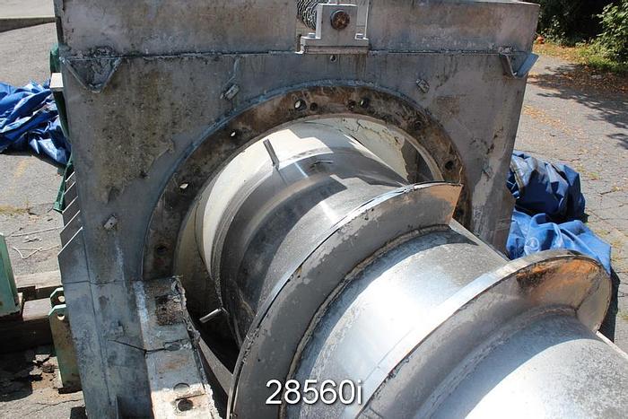Used Andritz/Dupps 3620 Dewatering Screw Press With Falk Gear Box #28560