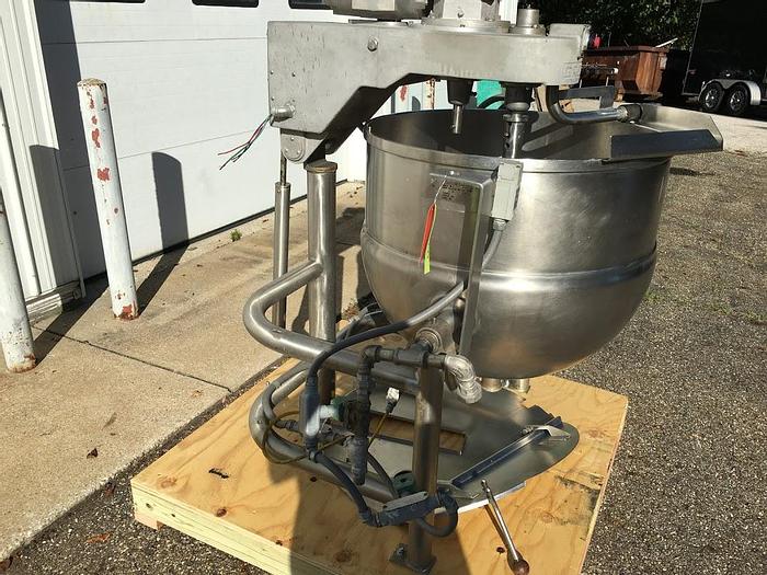Used 60 GALLON GROEN DTA /3-60 KETTLE – S/S – JACKETED (#9346)