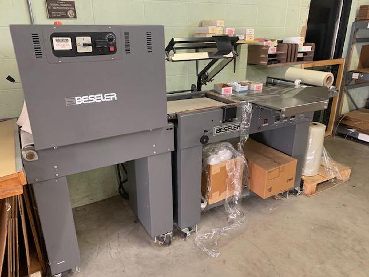 Used Beseler Shrink Wrap System