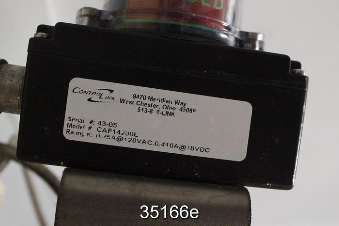 Unused Velan 11413-SGA-A 3" Control Ball Valve #35166