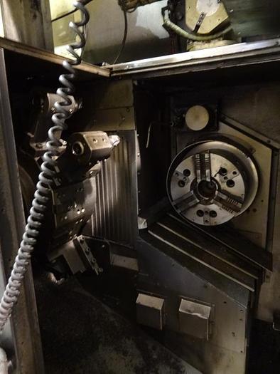 Used MORI SEIKI RL253 TWIN SPINDLE CNC CHUCKER WITH GANTRY LOADER
