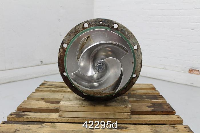 Used Goulds 3175 Power End, 14" Diameter SS Stuffing Box #42295