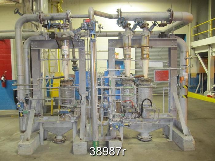 Used 100 Tpd Input, 80 Tpd Output Deink Fiber System #38987