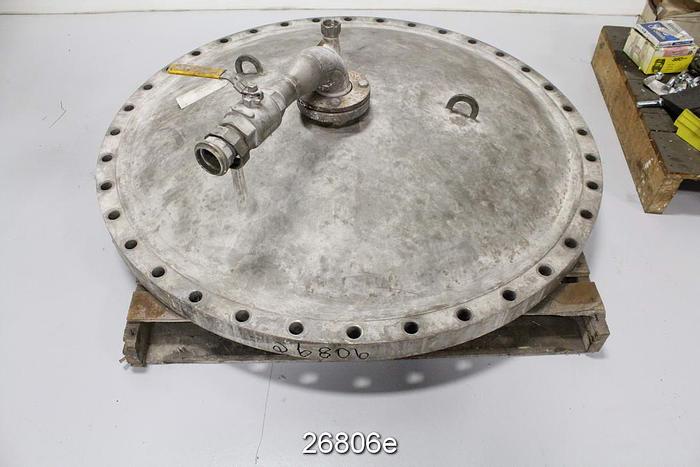 Used Bird Escher Wyss 900 Bird Escher Wyss 900 Thick Stock Pressure Screen, 316 Stainless Steel, Basket Slot Size 0.010", Mechanical Seal, 427 Rpm, Lobed Rotor #26806