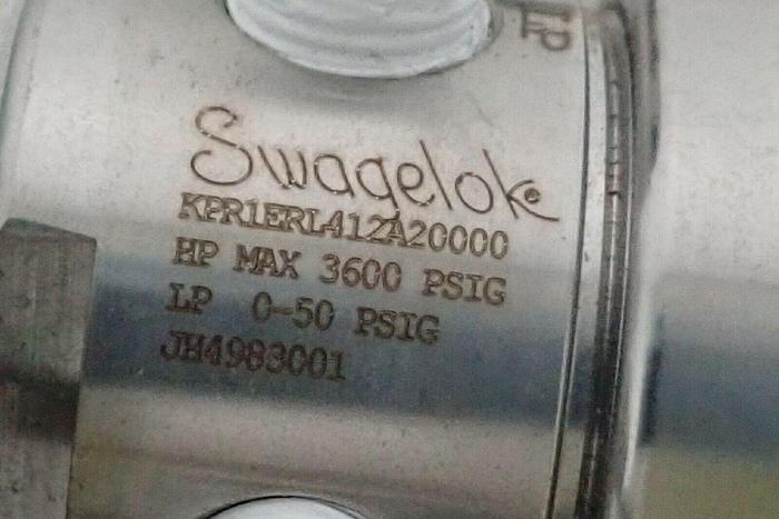Used Swagelok KPR1ERL412A20000 Stainless Steel PR Regulator
