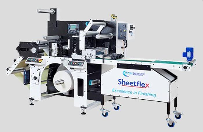 BGM Elite Sheetflex Easy Load Die and Top Load Sheeter Station and Delivery Table