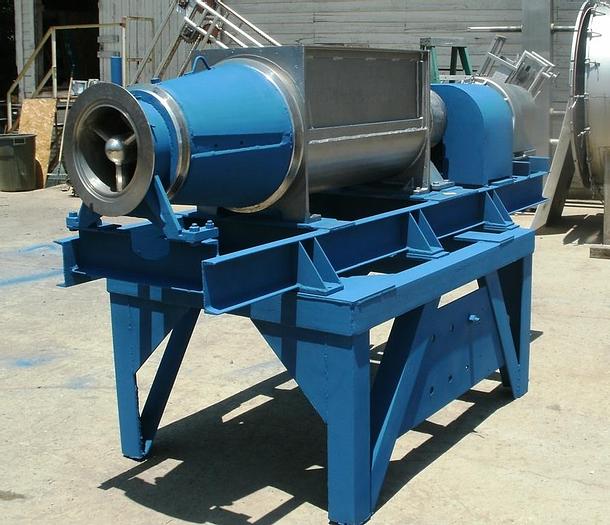 Used Extruder, 4-1/2" Dia, Bonnot, 304 S/st, 7.5 HP, #S741087