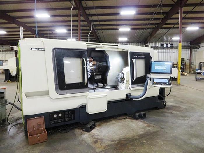 Used 2019 DMG Mori NLX2500/1250 Twin Spindle CNC Turning Center with Y-Axis Live Milling