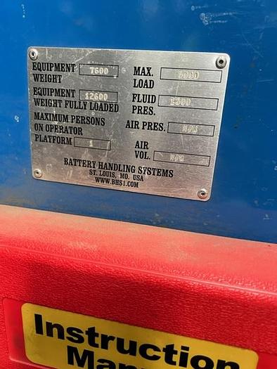 Used 2014 Battery Handling Systems Automated Charger