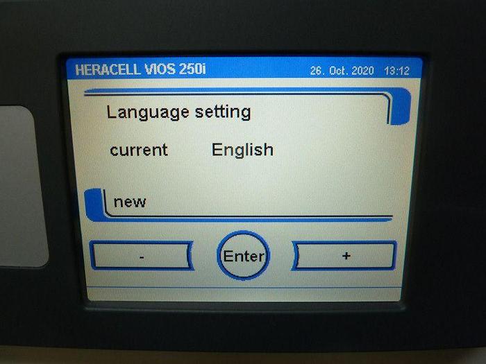 Used W 14901 E - Co2 Incubator THERMO FISHER HERACELL VIOS 250i