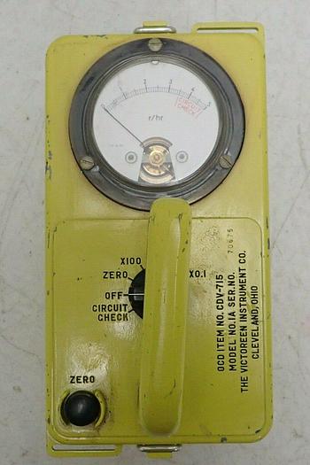 Used Victoreen CDV-715 Model IA Geiger Counter