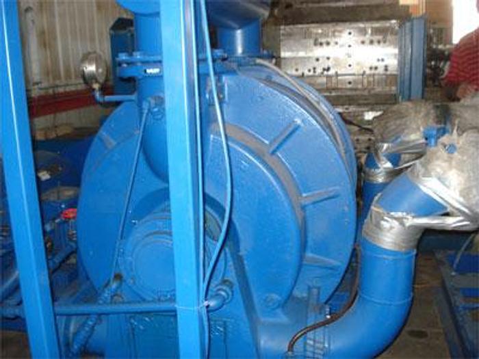 Used Travaini 150 HP Vacuum Pump w/ Somarakis Pump