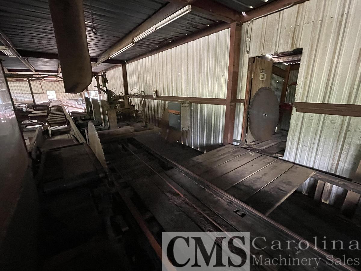 Used Complete Sawmill with Land Ligna, HMC, Cornell, Precision