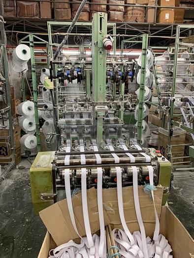 Usato No. 4 telai ad aghi Muller mod. NF 53 6/42 - anno 2003