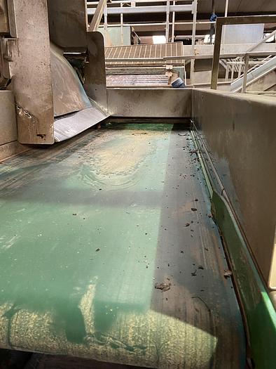 Used Stainless Steel Conveyor Belt 2.2m L 0.85m W